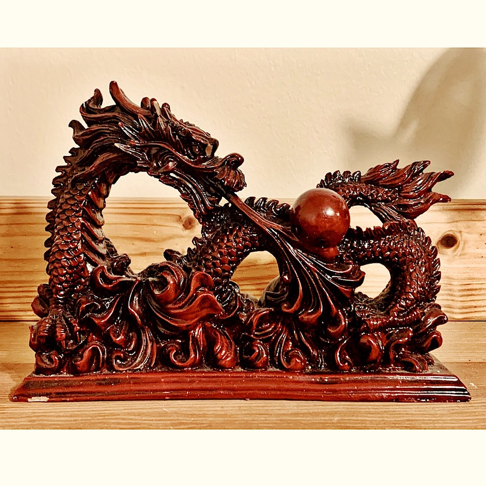 Oriental Sea Dragon Figurine